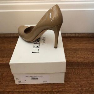 LK Bennett Shilo beige high pump